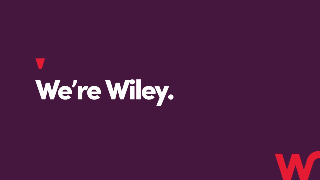 We're Wiley